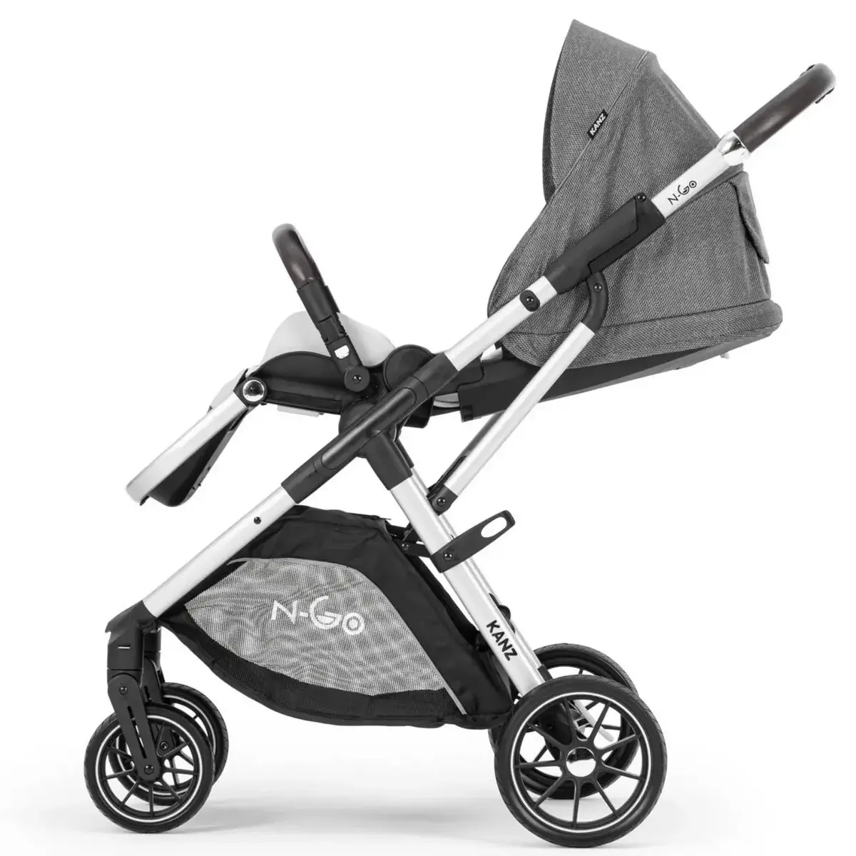Kanz N-Go Travel Sistem Bebek Arabası Gri
