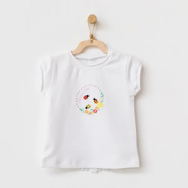Andy Wawa T-Shirt Hello Shine Beyaz