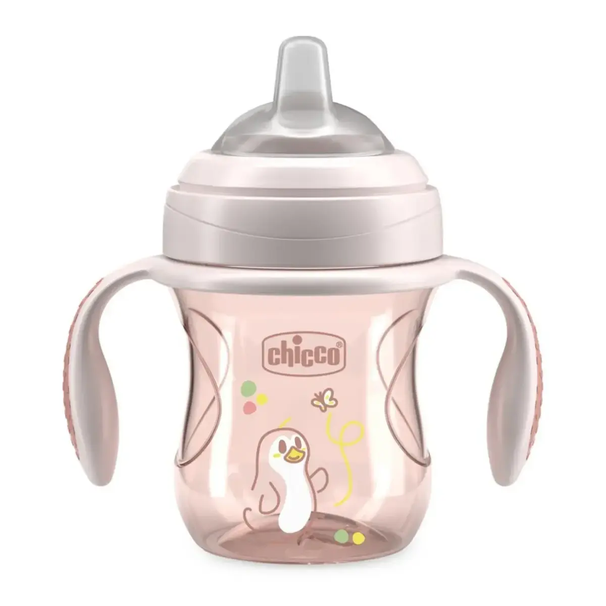 Chicco Yumuşak Uçlu Geçiş Bardağı 4+ Ay Kız Yeni