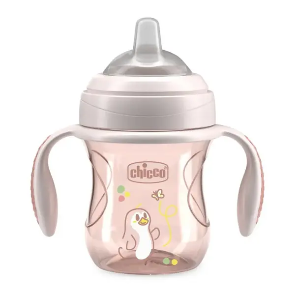Chicco Yumuşak Uçlu Geçiş Bardağı 4+ Ay Kız Yeni