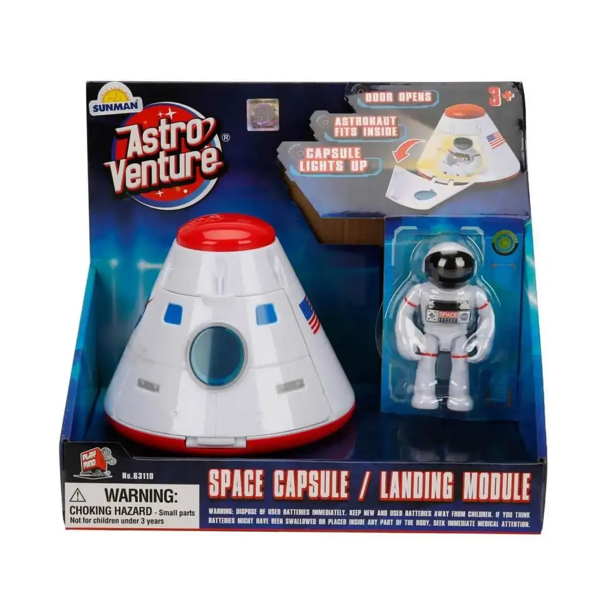 Astro Venture Işıklı Uzay Kapsülü İniş Modülü