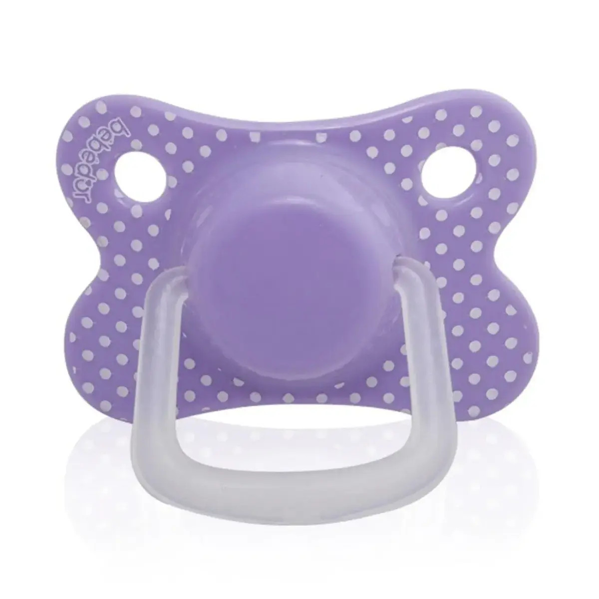 Bebedor Retro Yassı Silikon Emzik 0+ Ay