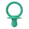 Oioi Silikon Diş Kaşıyıcı 3+ Ay Aqua Green