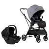 Prego 2415 Mios Premium I-Size Travel Sistem Bebek Arabası Gri