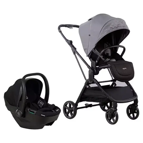 Prego 2415 Mios Premium I-Size Travel Sistem Bebek Arabası Gri
