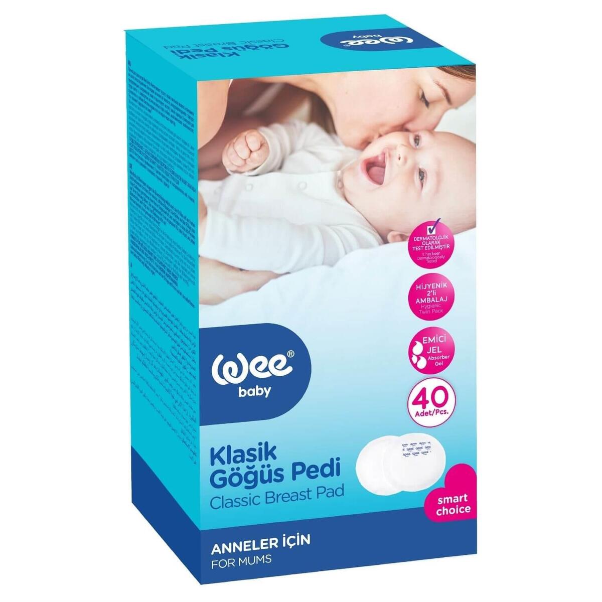 Wee Baby Göğüs Pedi 40lı