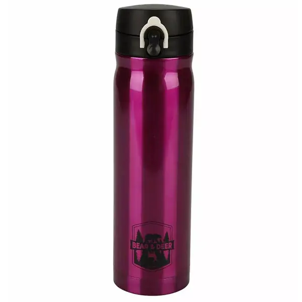 B&D XG-7617 Termos Matara Otomatik Kapak 500 ml Pembe