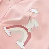 Bibaby Organik Zıbın Takımı 3lü Live Color Rabbit Somon