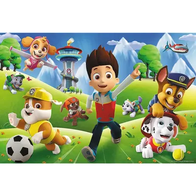 Trefl 24 Parça Süper Puzzle Maxi Paw Patrol