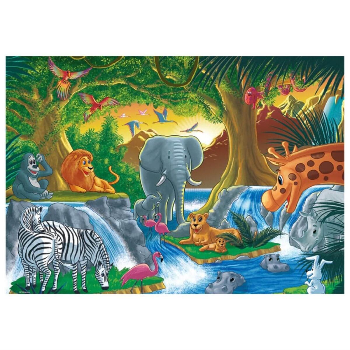 KS Games Animal in the wild Jumbo Puzzle 12 Parça