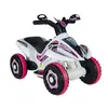 Akülü Atv 6 Volt Pembe Beyaz