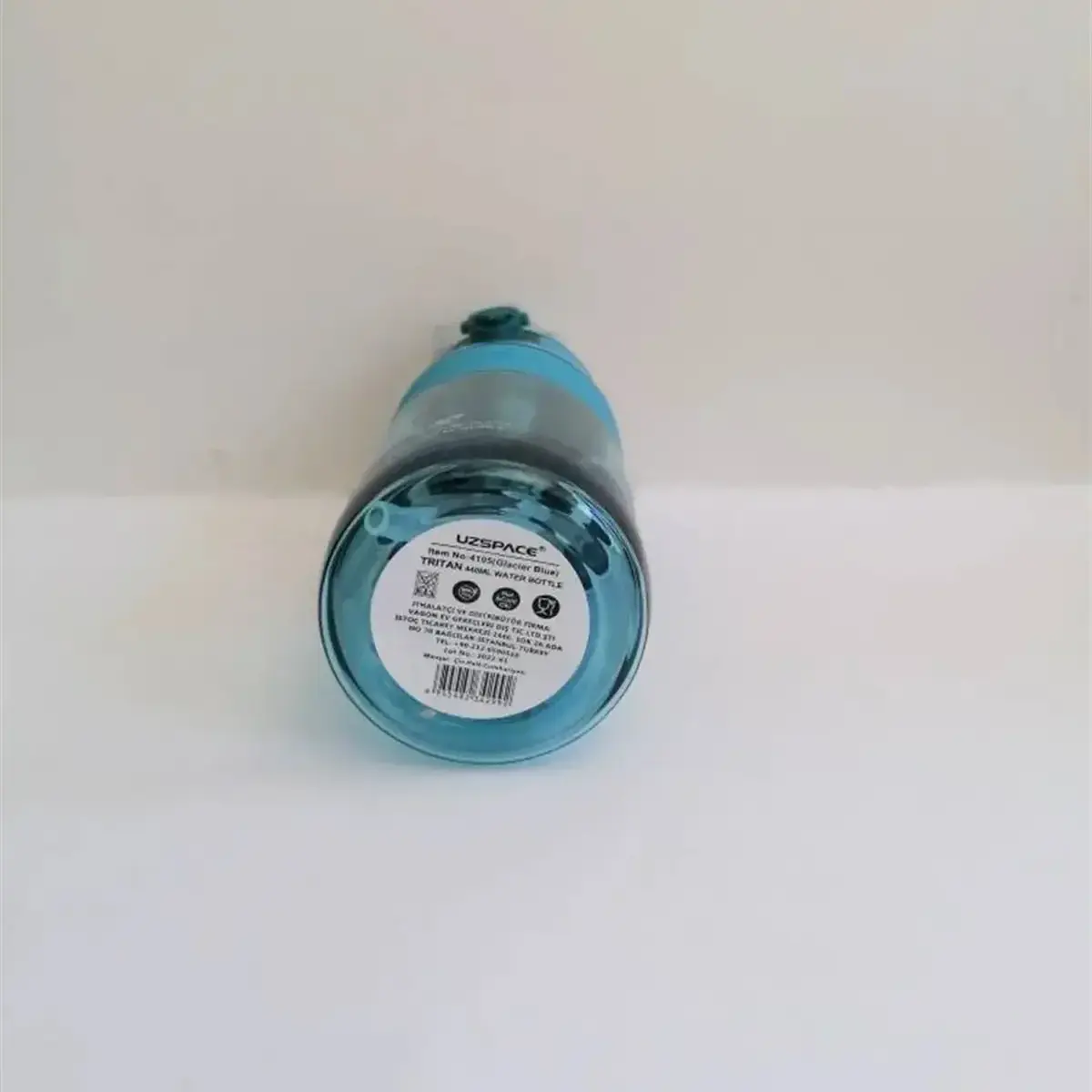 Uzspace Tritan Pipetli Suluk 600 ml Koyu Mavi