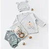 Bibaby Organik Hastane Çıkışı 5li Hug Me Bear Kar Melanj