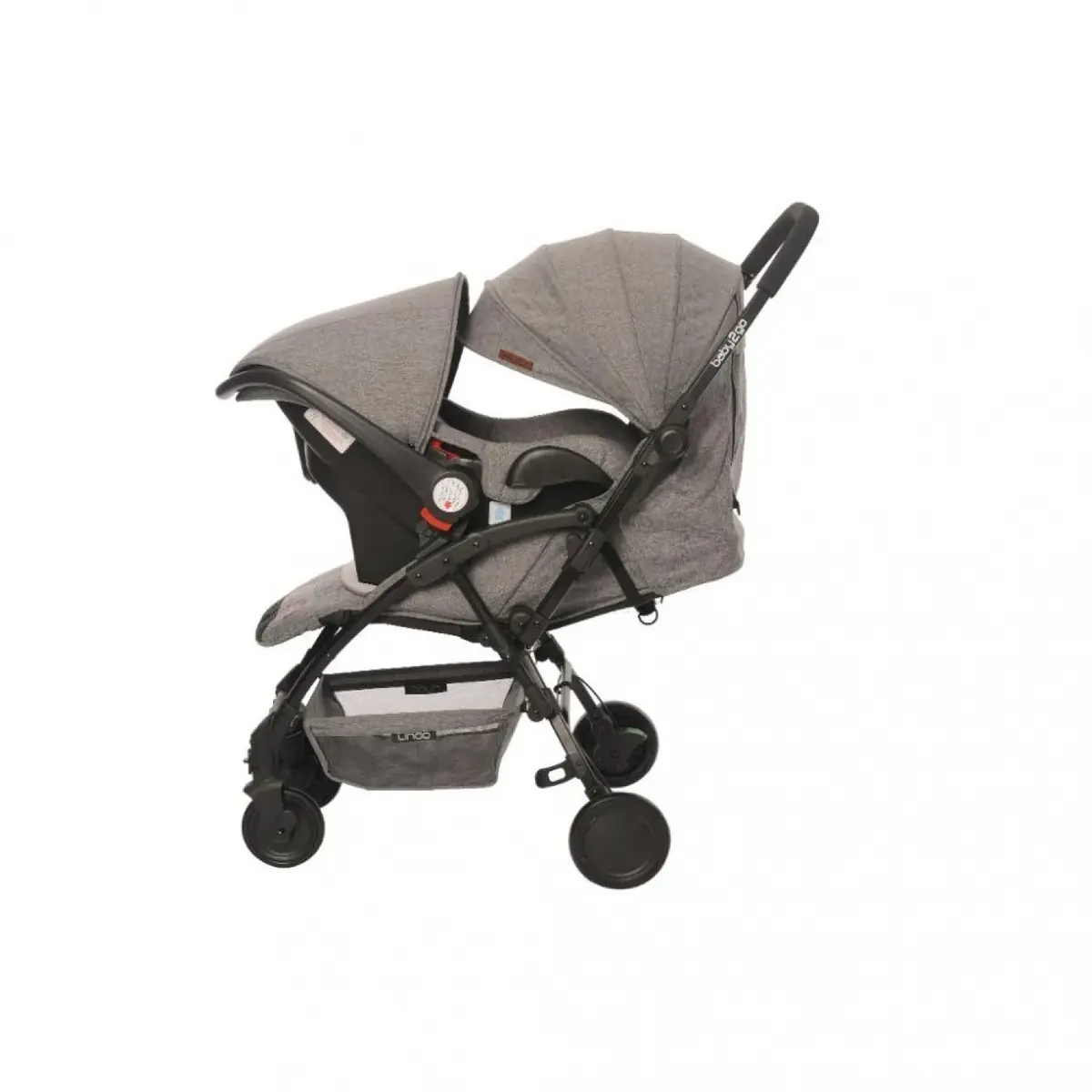 Baby2go Lindo Bebek Arabası Gri
