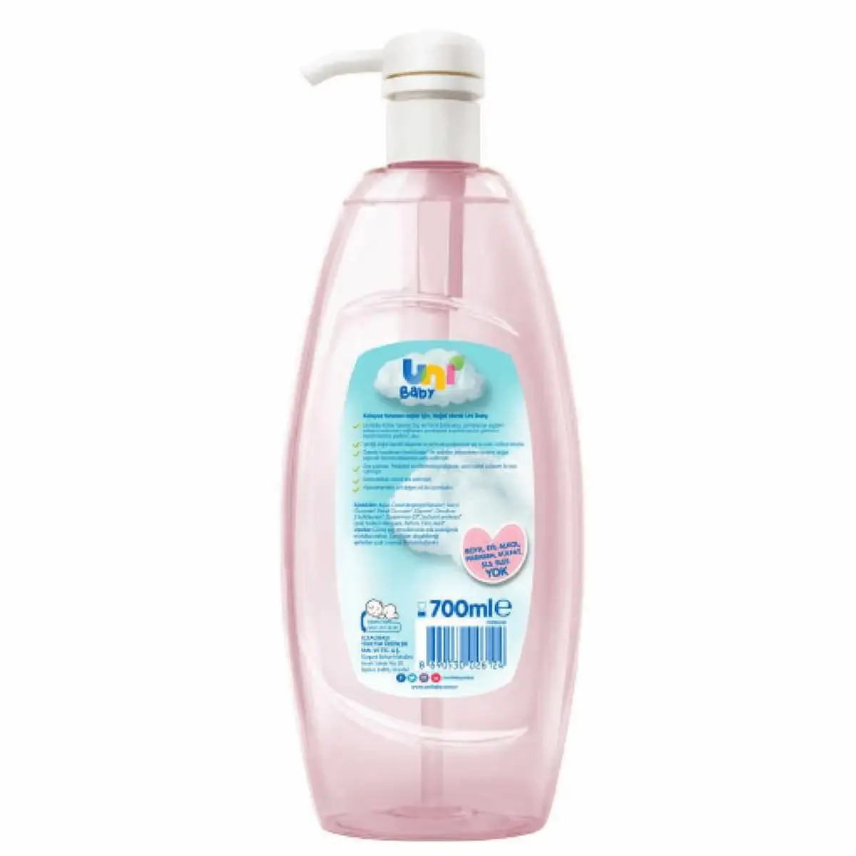 Uni Baby Kolay Tarama Bebek Şampuanı 700 ml x3