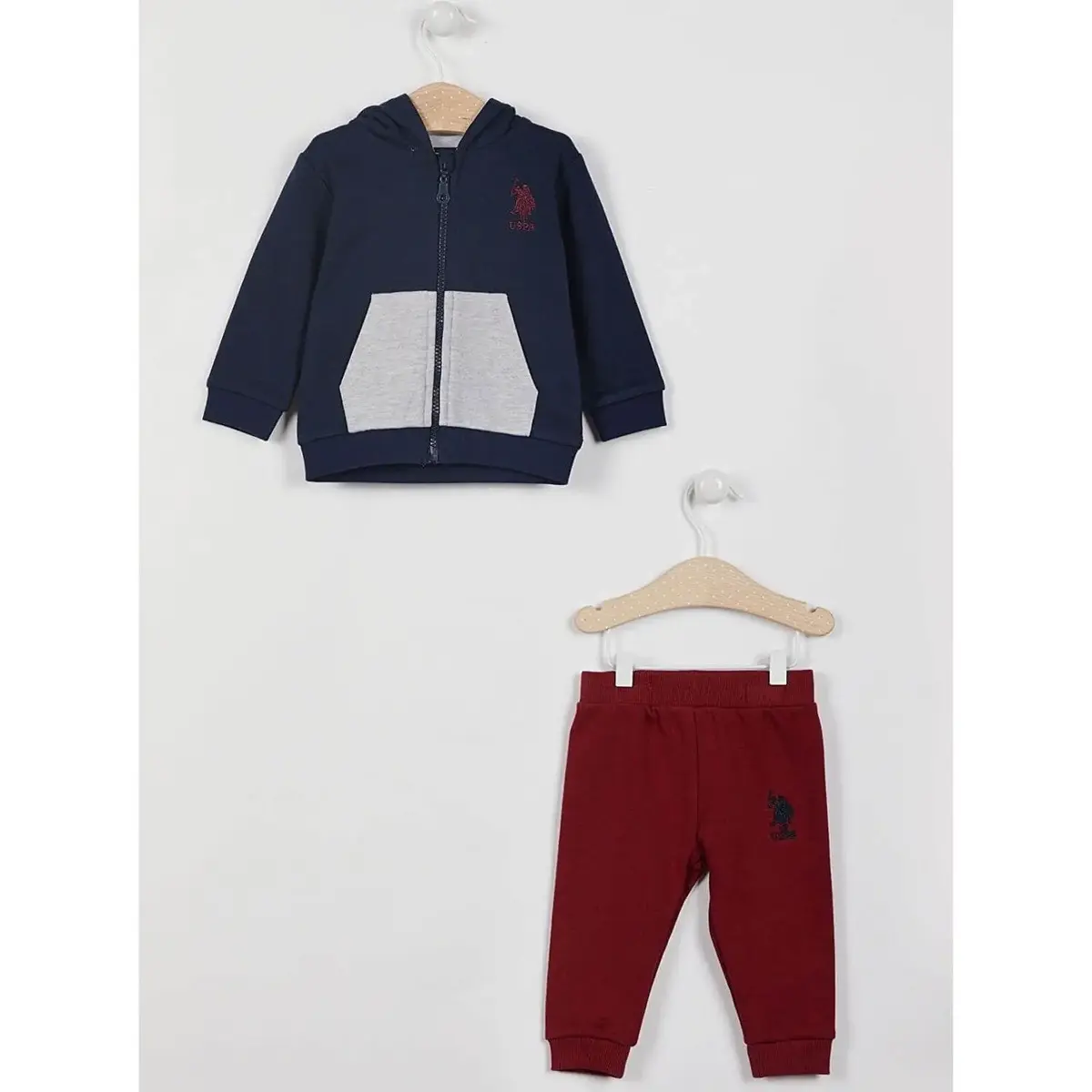 U.S Polo 3lü Takım Lacivert