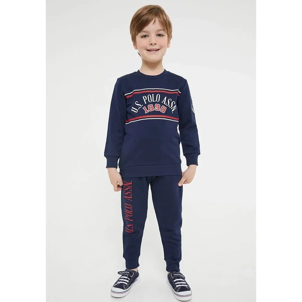 U.S. Polo Eşofman Takımı Lacivert