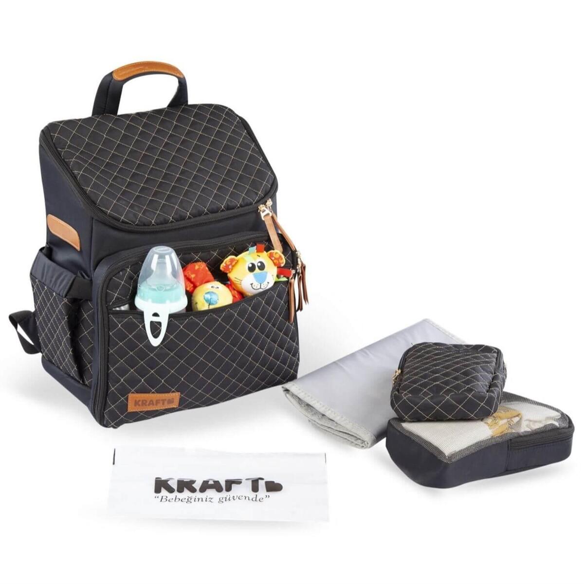 Kraft Diamond Anne Bebek Bakım Çantası Gri