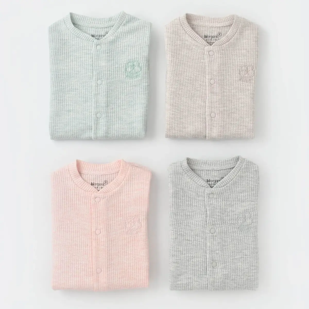Bibaby Organik Tulum Nature In Waffle Pembe Melanj