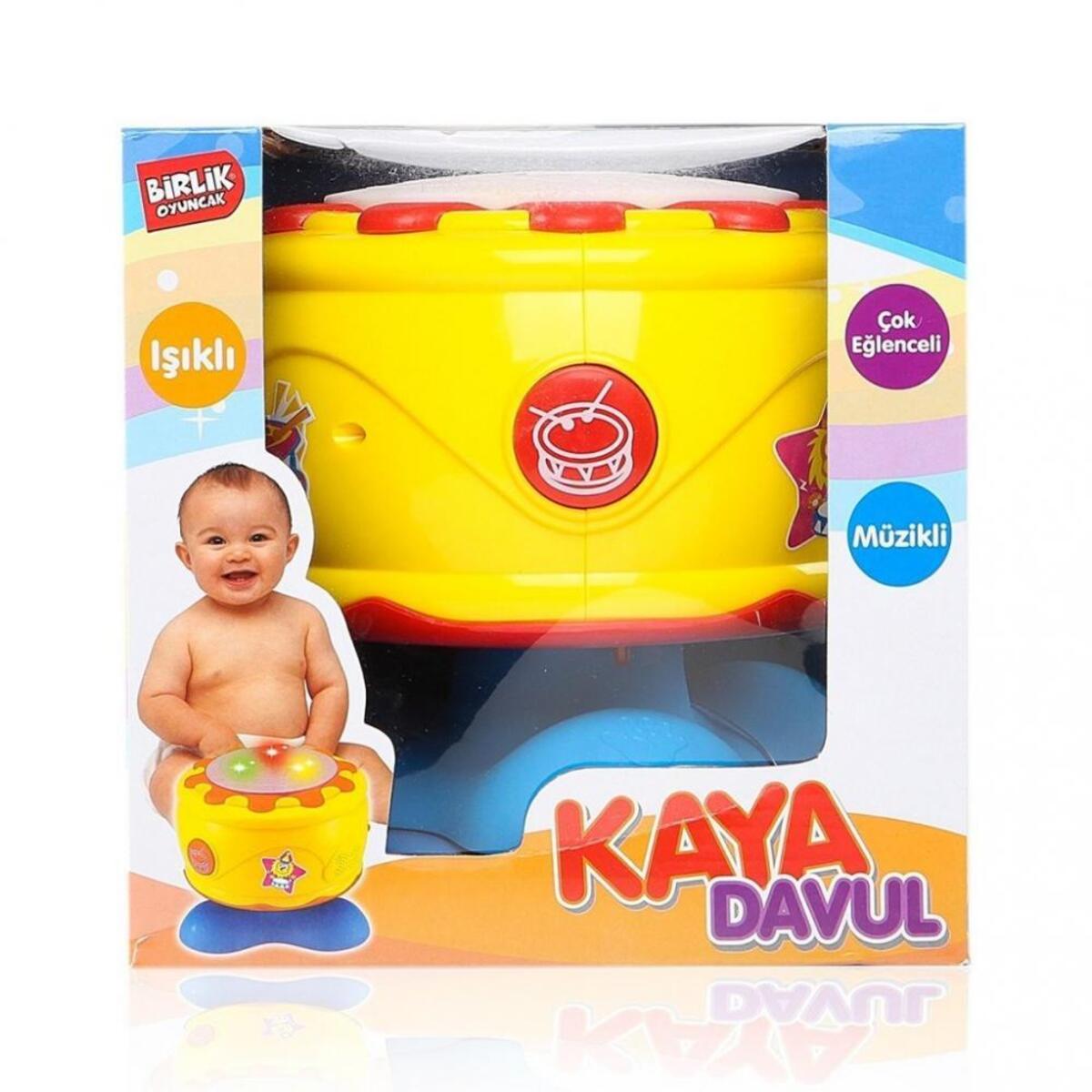 Işıklı ve Sesli Kaya Davul