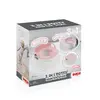 Dolu 3in1 Lazımlık Adaptör Basamak Pembe
