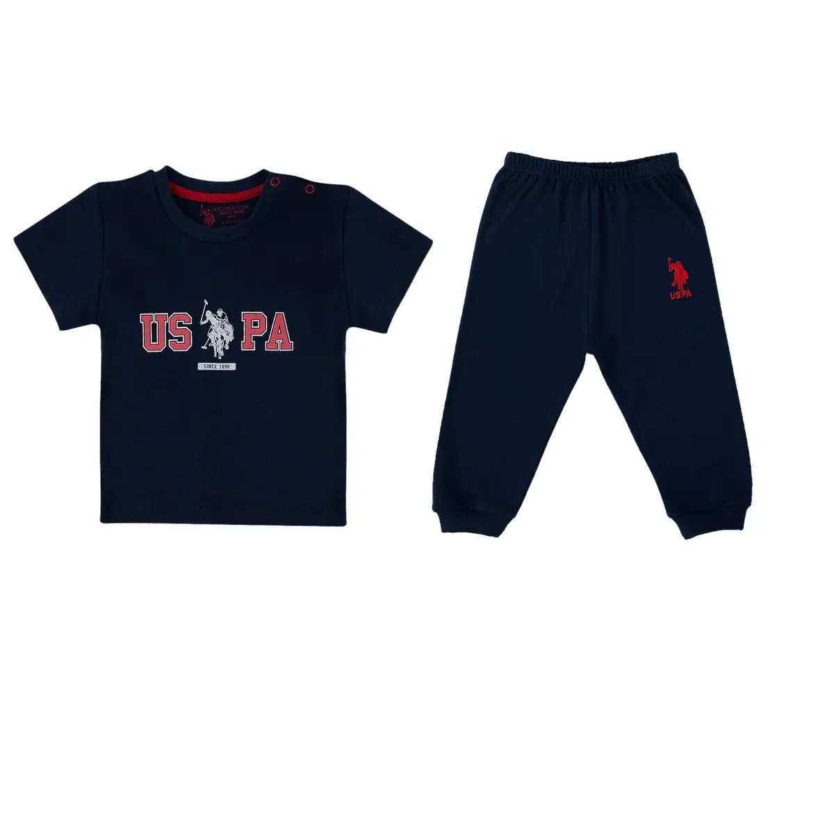 U.S. Polo 2li Takım T-Shirt Lacivert