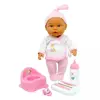 Bebelou Tuvalet Zamanı Bebek Set Sesli 35 Cm