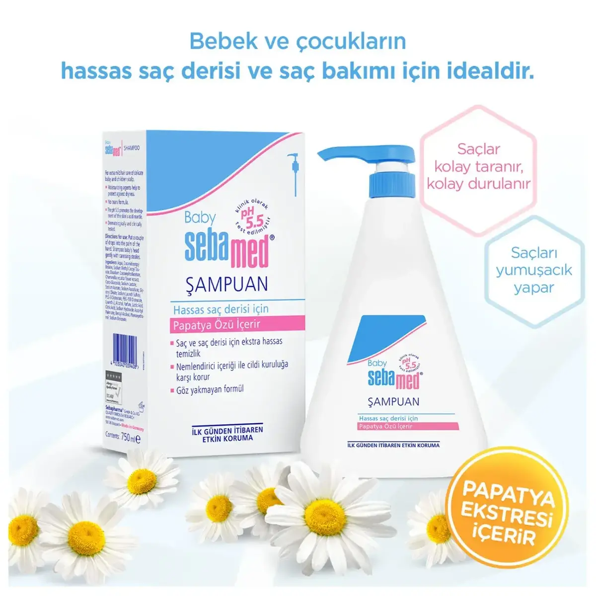 Sebamed Bebek Şampuanı 750 ml