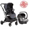 Kraft Lima Travel Sistem Bebek Arabası Dark Grey