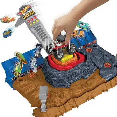 Hot Wheels Monster Trucks Muhteşem Çarpışma Arenası