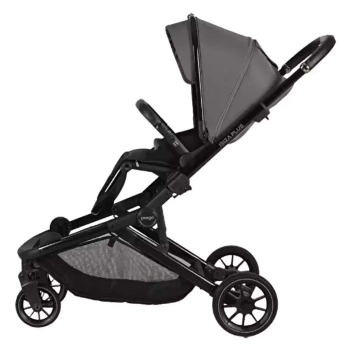 Prego 2420 Ibiza Plus I-Size Travel Sistem İkiz Bebek Arabası Gri