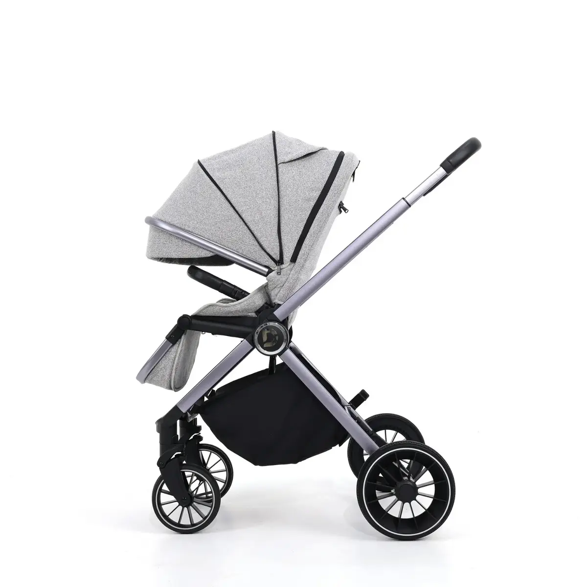 Duux Pro Max Travel Sistem Bebek Arabası Light Grey
