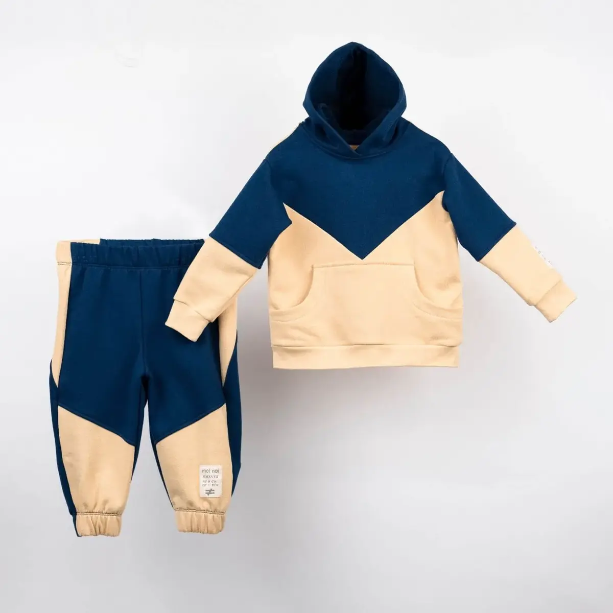 Moi Noi 2li Takım Üçgen Koyu Mavi