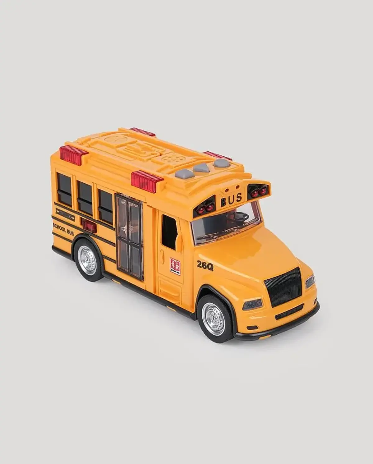 Let's Drive Sesli ve Işıklı Okul Otobüsü