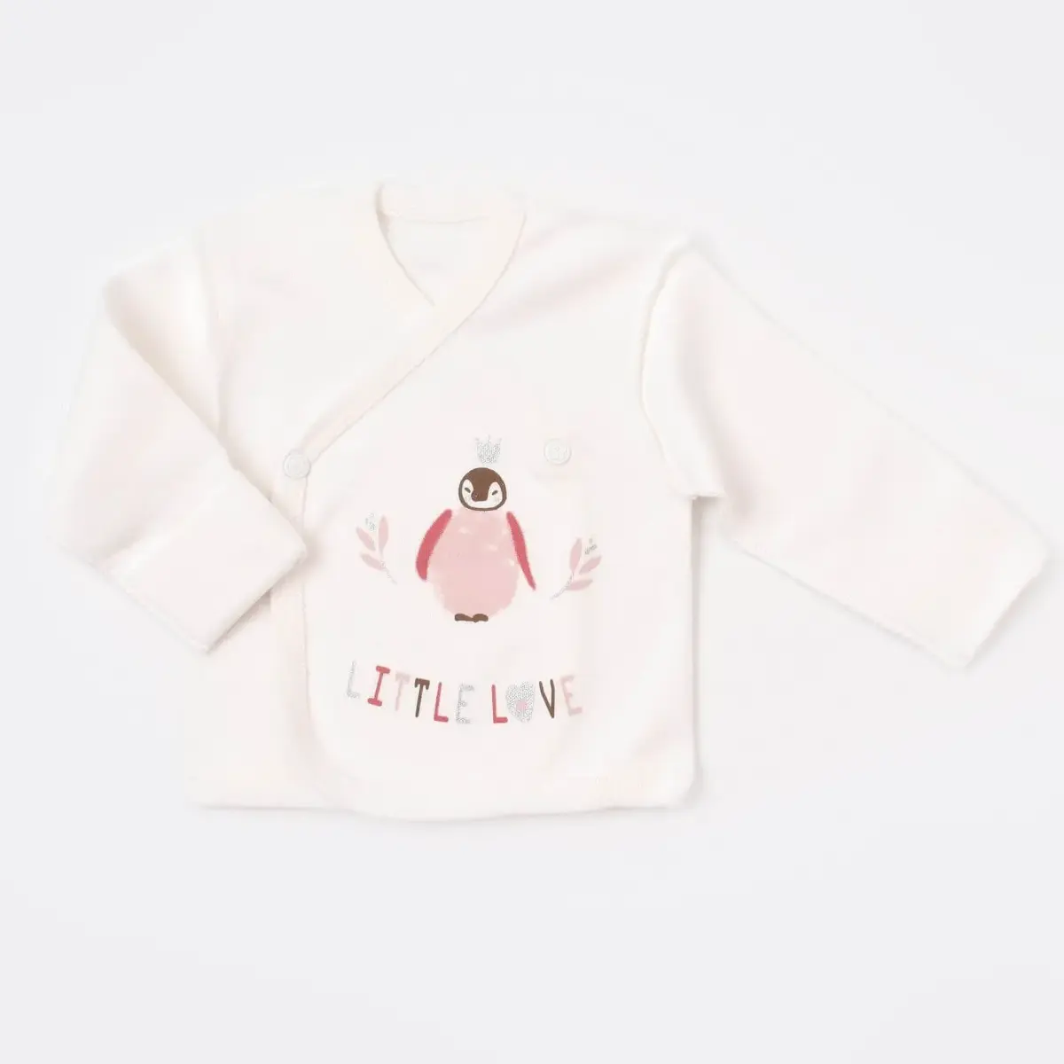 Bibaby Organik Zıbın Takımı Little Love Rose Dry Prematüre
