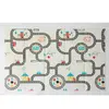 Coolmats Araba Yarışı Katlanabilir Oyun Matı 200x130x1 cm
