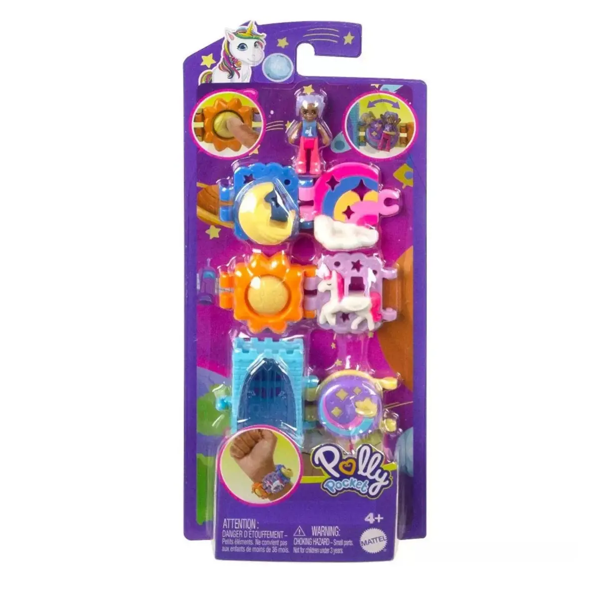 Polly Pocket Bileklik Olabilen Sevimli Oyun Setleri