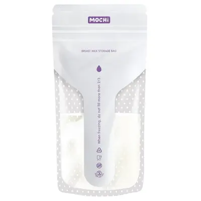 Mochi Anne Sütü Saklama Poşeti 200 ml 120li