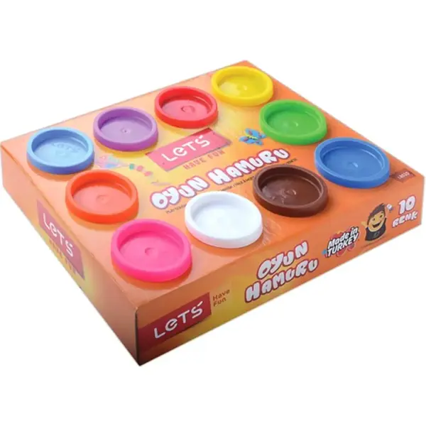 Lets 10 Renk 56 Gr Oyun Hamuru L8510