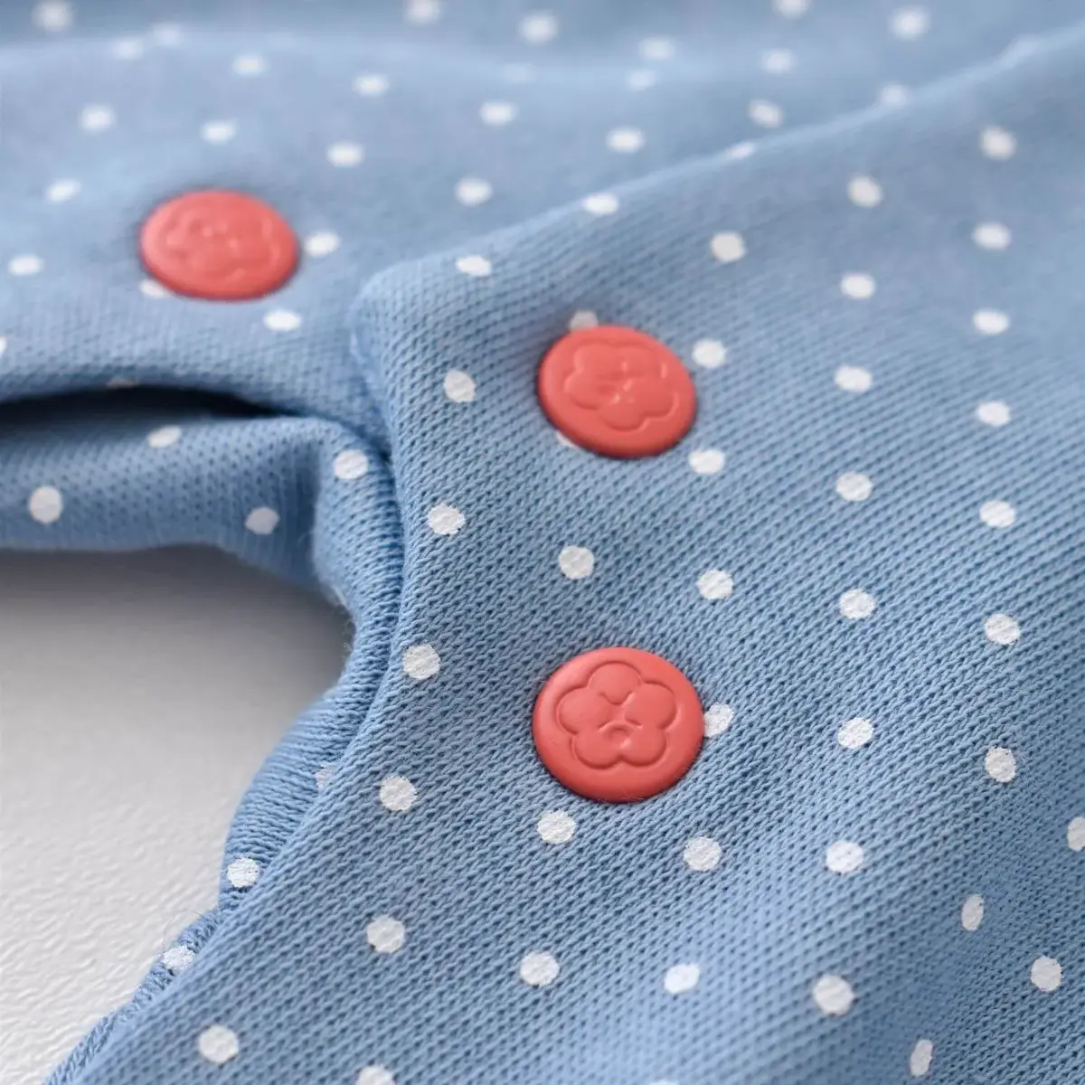 Bibaby Organik Tulum Wild Flowers Spring Blue