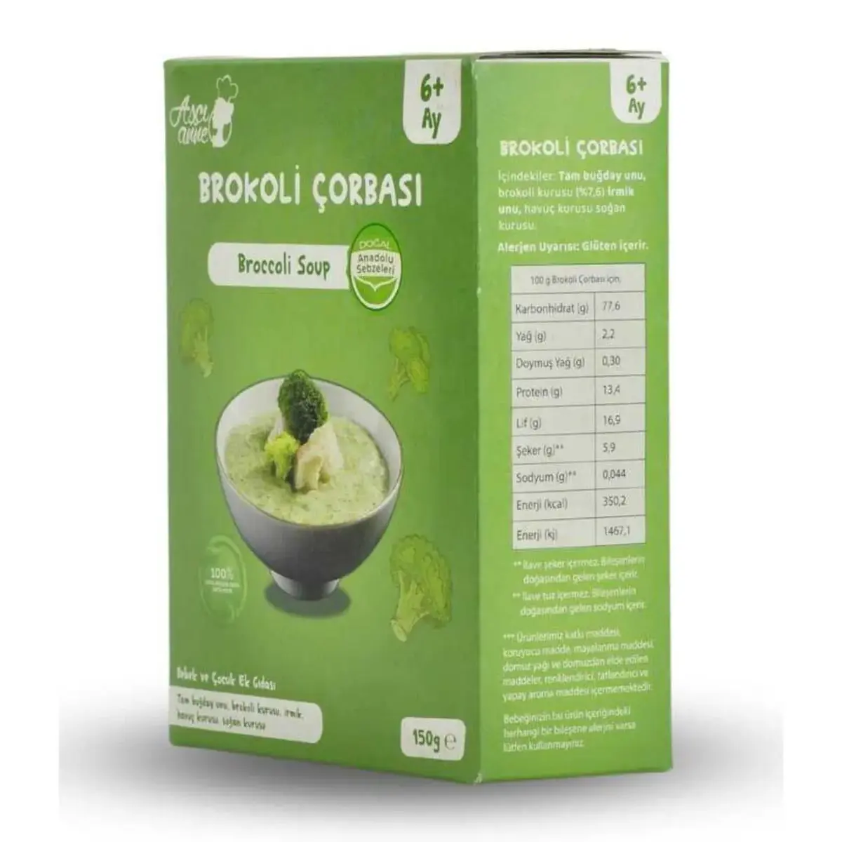 Aşçı Anne Brokoli Çorbası 150 gr