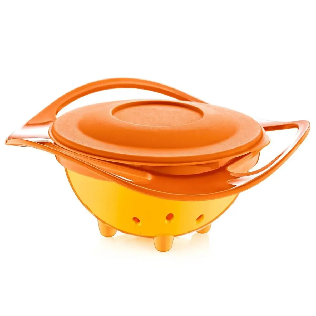 Babyjem Dökülmeyen Mama Tabağı Turuncu Babyjem Dökülmeyen Mama Tabağı Turuncu