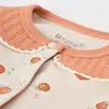 Bibaby Organik Tulum Çoraptolon Summer Fruit Light Cream Caramel