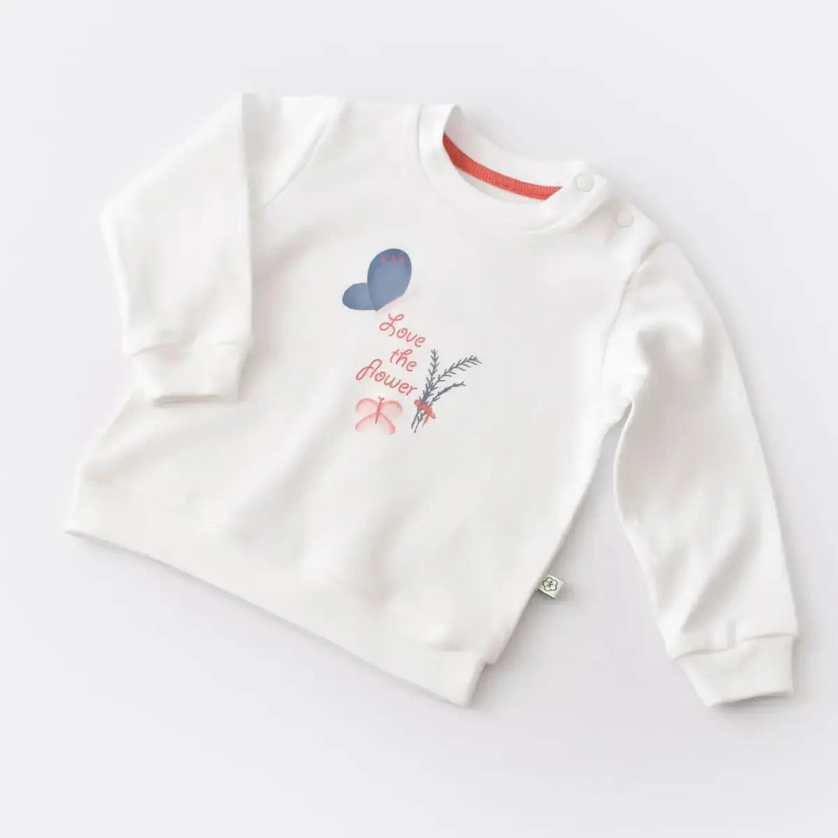 Bibaby Organik 3lü Takım Wild Flowers Coral