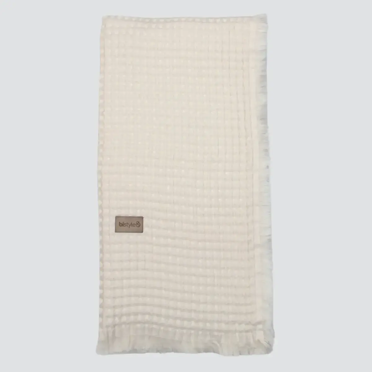 Bistyle Battaniye Pike Style Baby 110x110cm Ekru