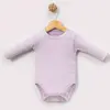Angeltouch Body Uzun Kol Raporlu Lila