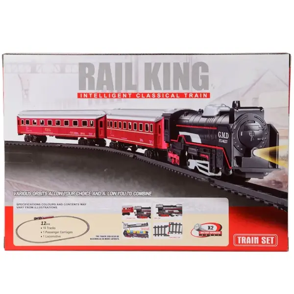 Kutulu Pilli Tren Seti 24 Parça