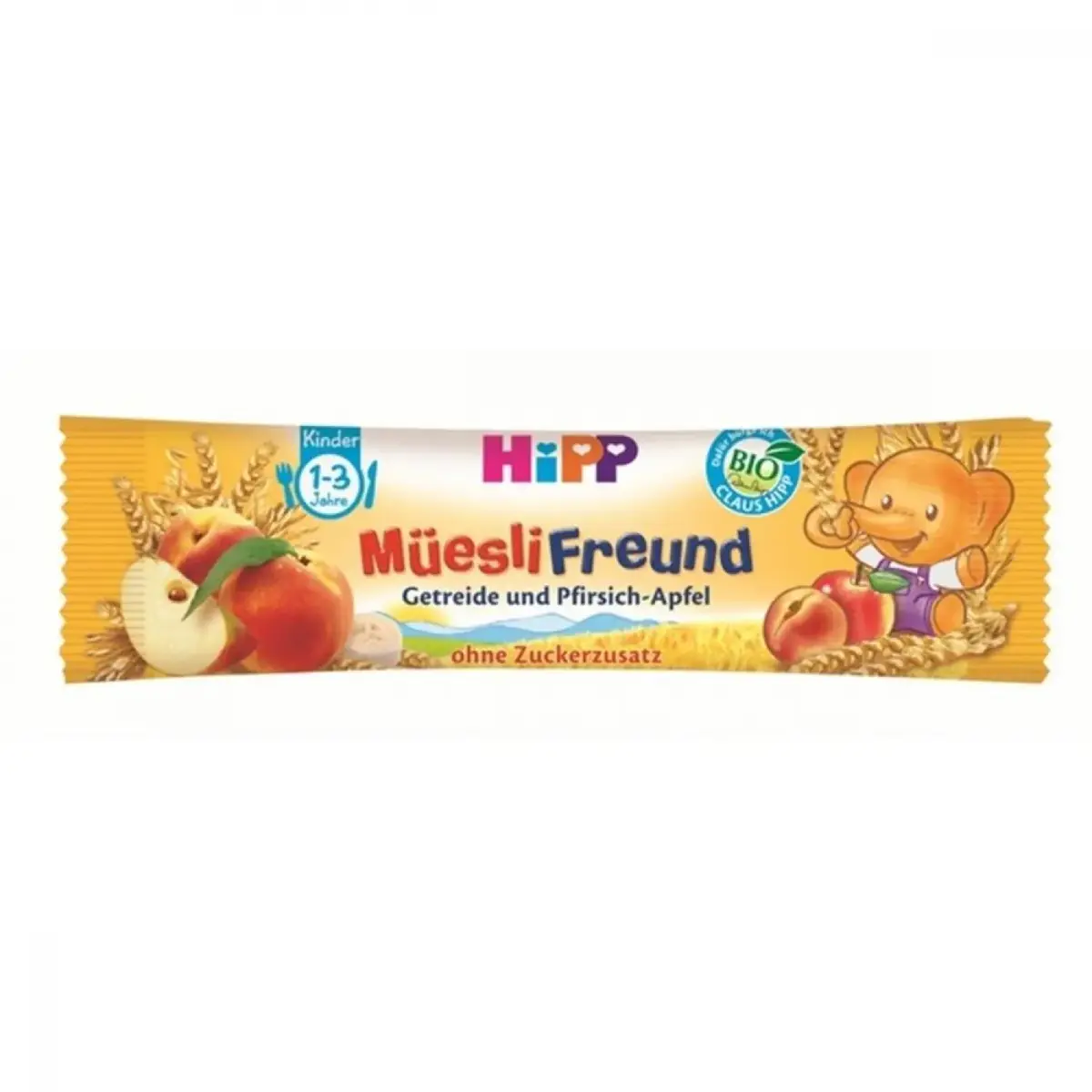 Hipp Organik Meyve Barı Şeftali Elmalı 