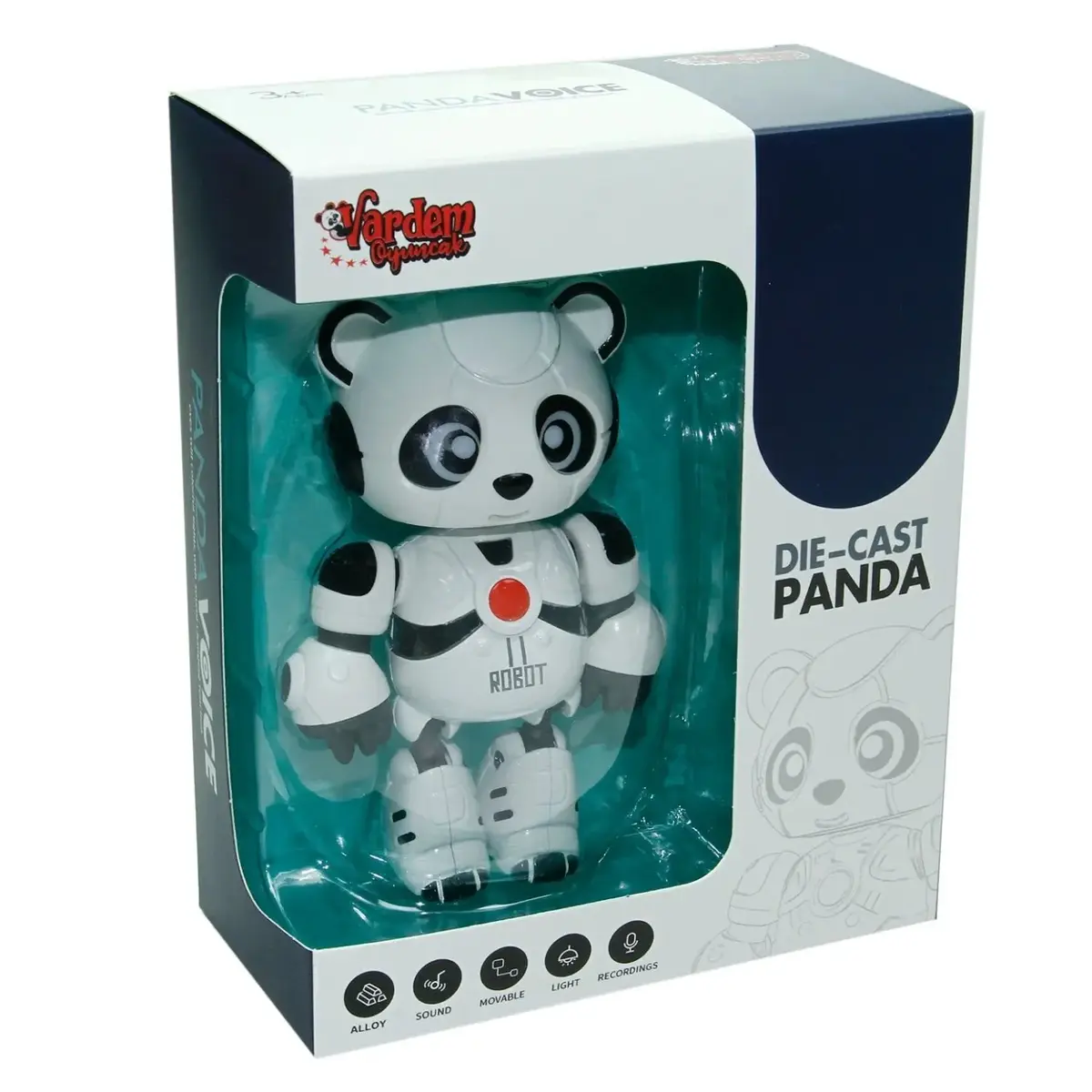 Usb Şarjlı Müzikli Interaktif Panda