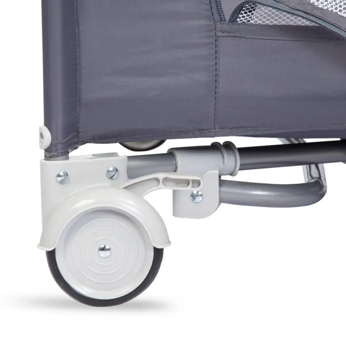 Kraft Calipso Bedside Anne Yanı Oyun Parkı 70x120 cm Dark Grey